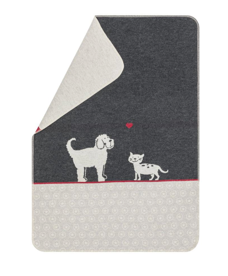 Cat and Dog Pets All Over Blanket - David Fussenegger