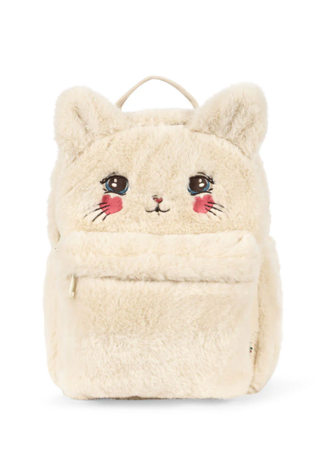 Furry Kitty Backpack -Konges Slojd