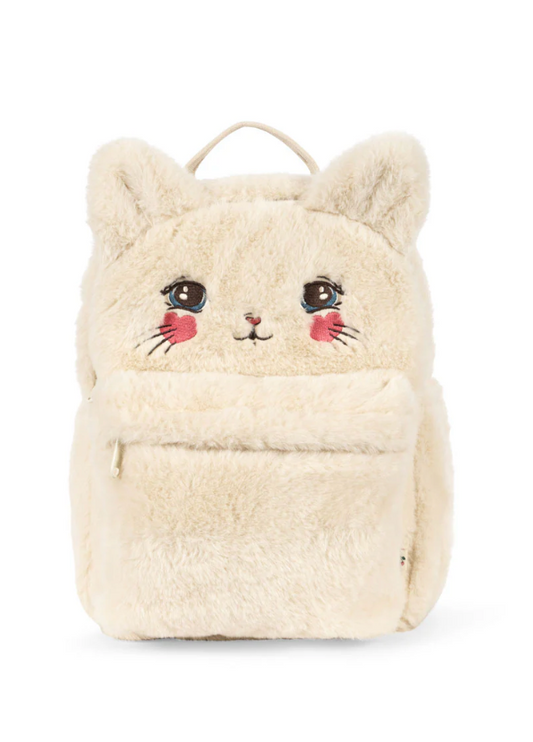 Furry Kitty Backpack -Konges Slojd