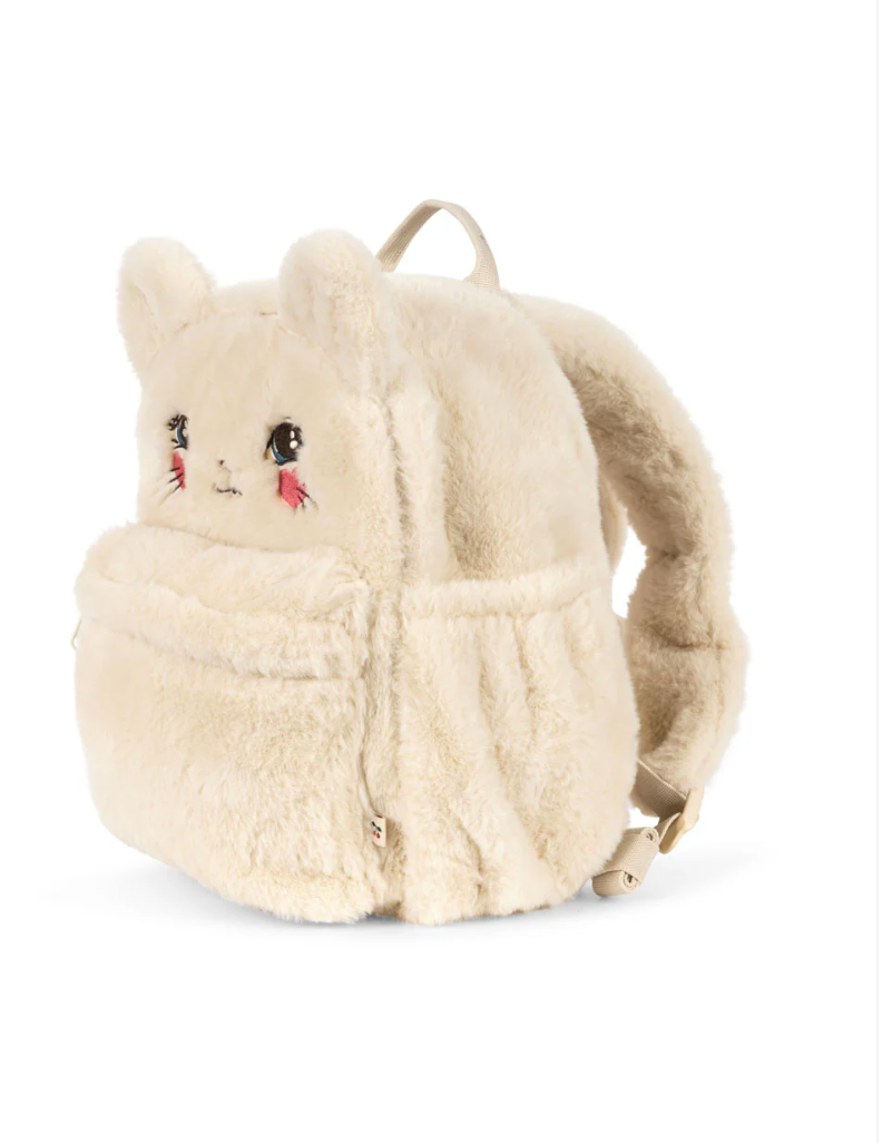 Furry Kitty Backpack -Konges Slojd