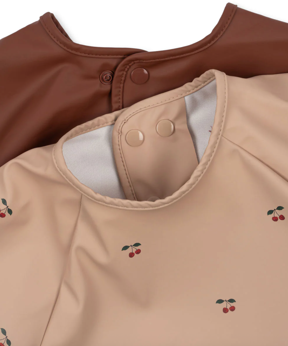 2pk Long-Sleeved Dinner Bib -Konges Slojd