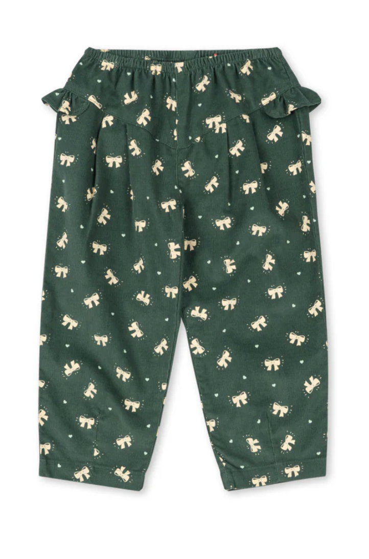 Avery Cord Bow Pant-Konges Slojd FW25