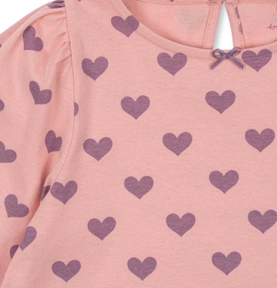 Drey Heart LS Tee Dress - Konges Slojd FW25