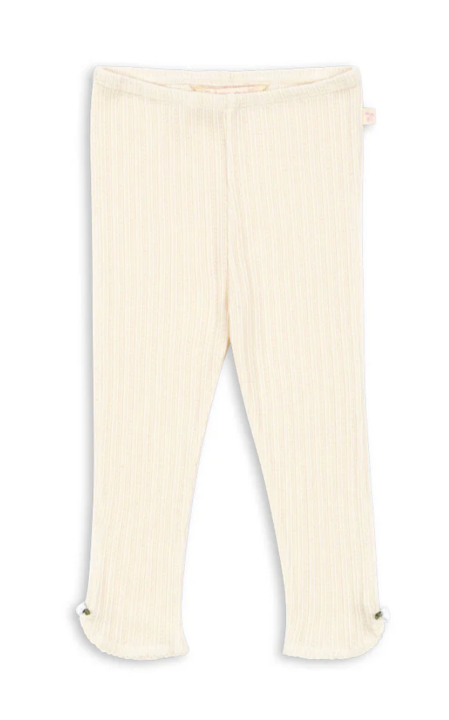 Papin Pointelle Legging - Konges Slojd FW25