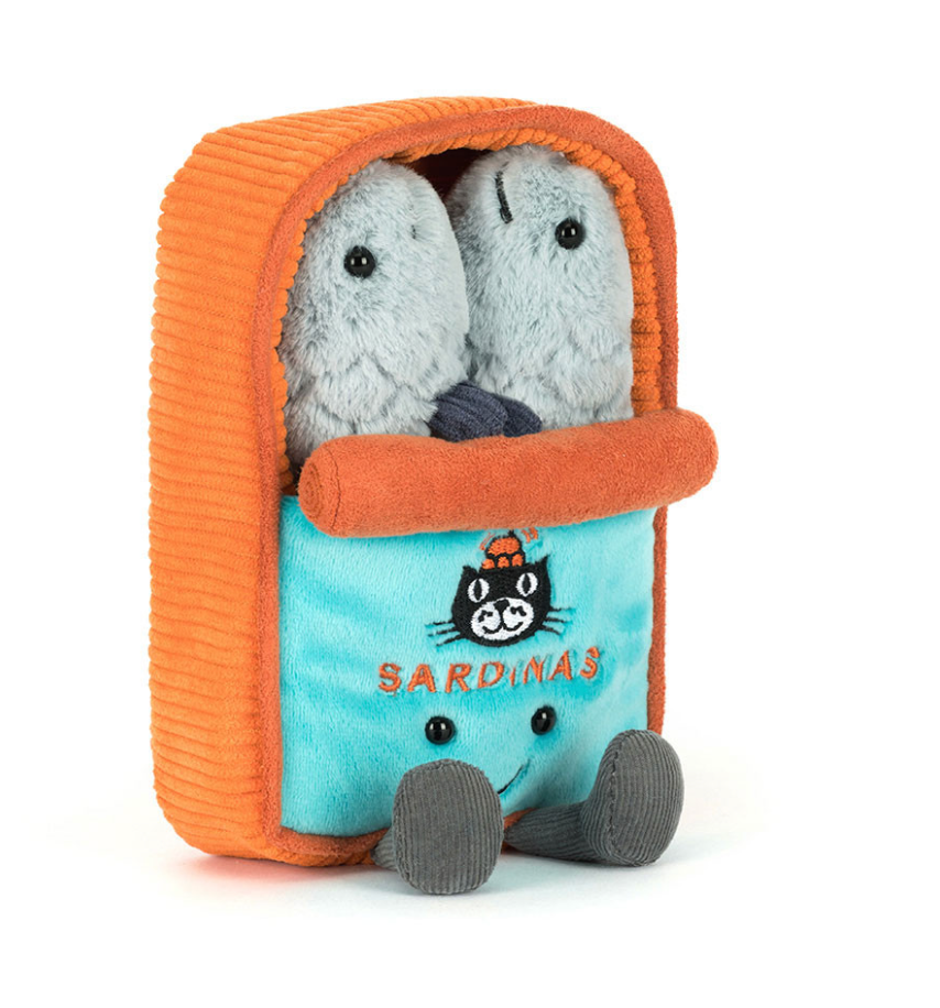 Amuseabe Sardine Tin- Jellycat
