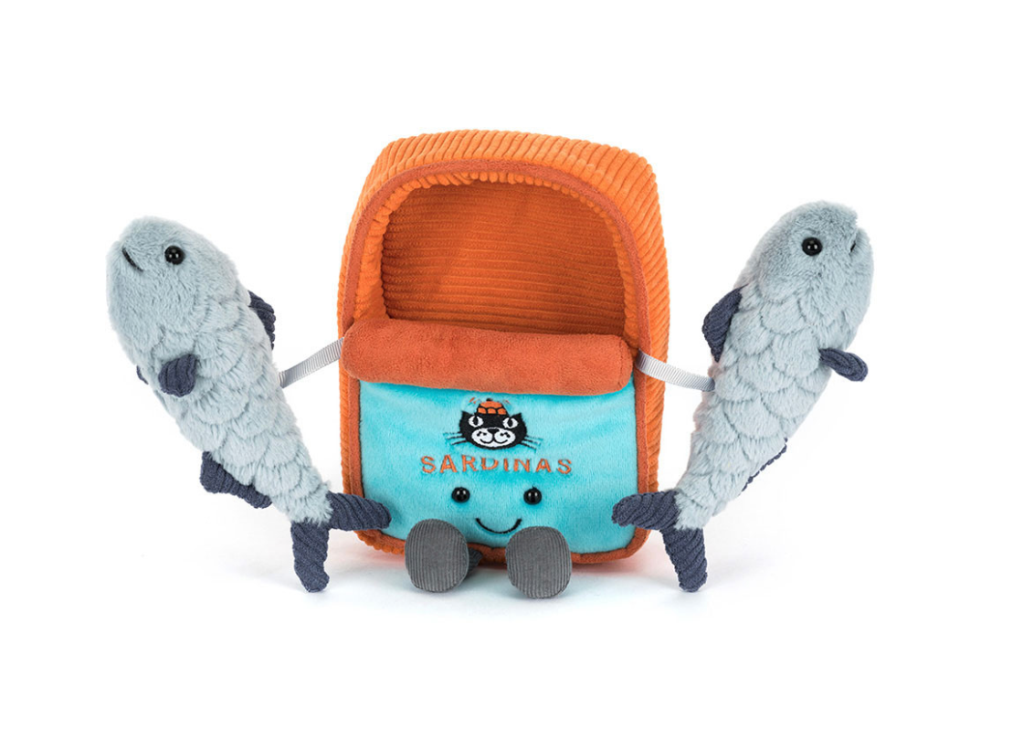 Amuseabe Sardine Tin- Jellycat