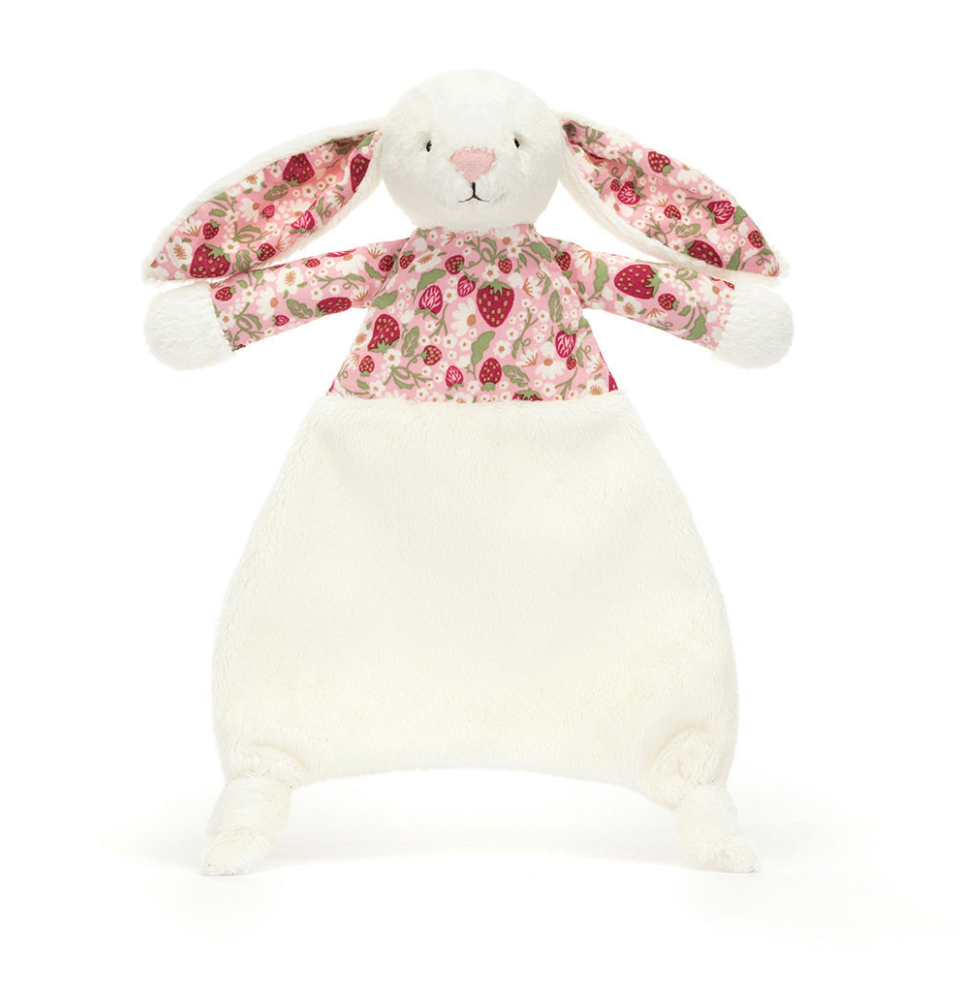 Blossom Bunny "Berry" Comforter - Jellycat