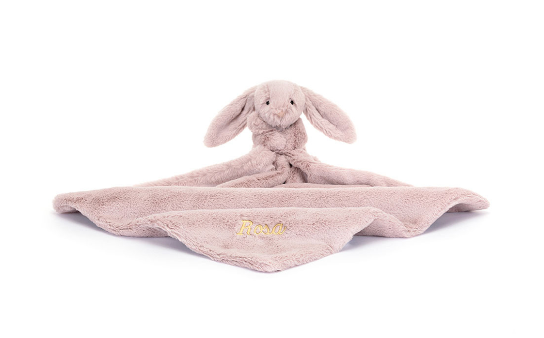 Bashful Luxe Bunny Rosa Soother- Jellycat
