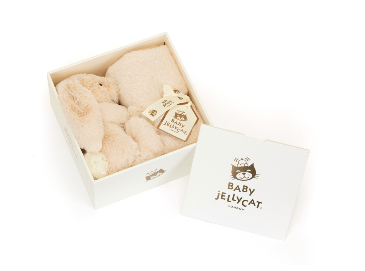 Bashful Luxe Bunny Willow Soother- Jellycat
