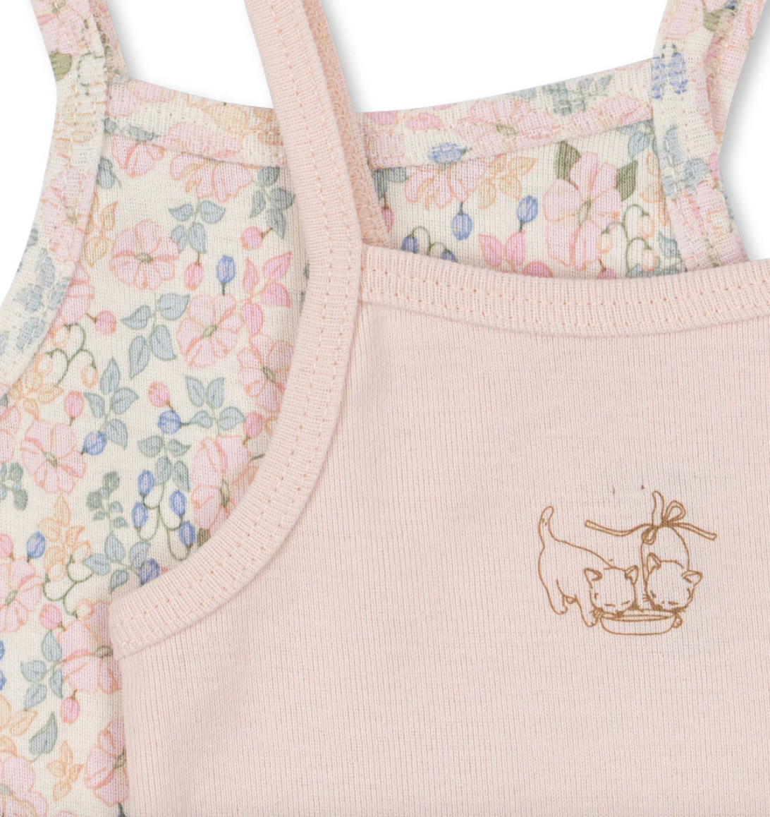 2pk Floral Tank Body- Fanga Fontana