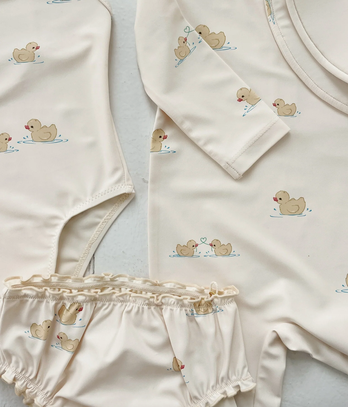 Como Duck Swim Onesie - Fanga