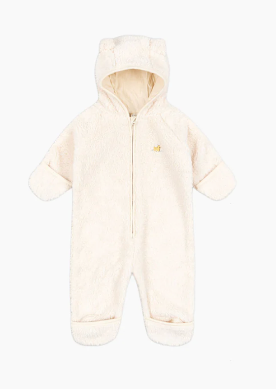 Fluffy Romper w Hood-Konges Slojd FW25