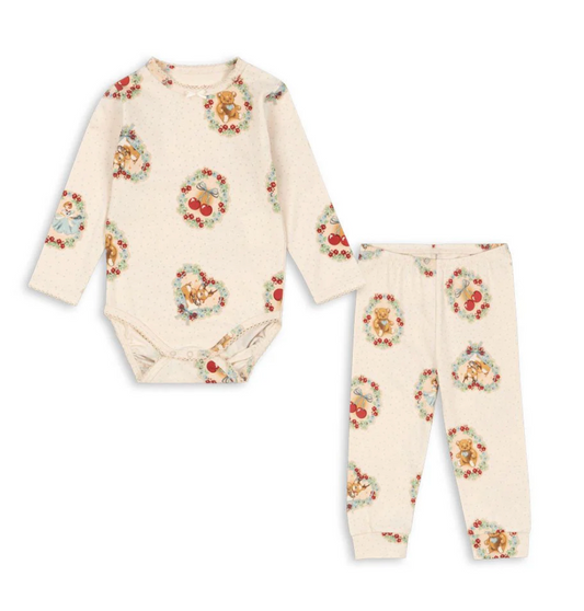 Deer Diary Newborn Set - Konges Slojd FW25