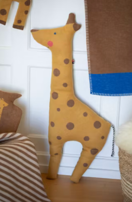 Giraffe Pillow-David Fussenegger
