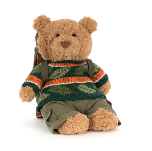 Bartholomew Bear Hiking Outfit- Jellycat