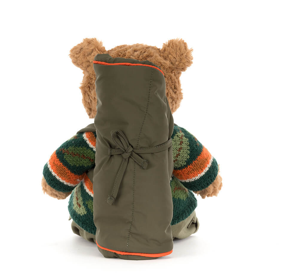 Bartholomew Bear Hiking Outfit- Jellycat