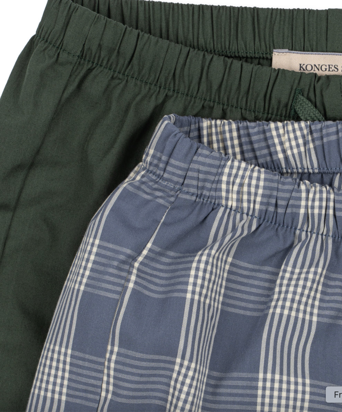 2pk Verne Checked Short-Konges Slojd Sp26