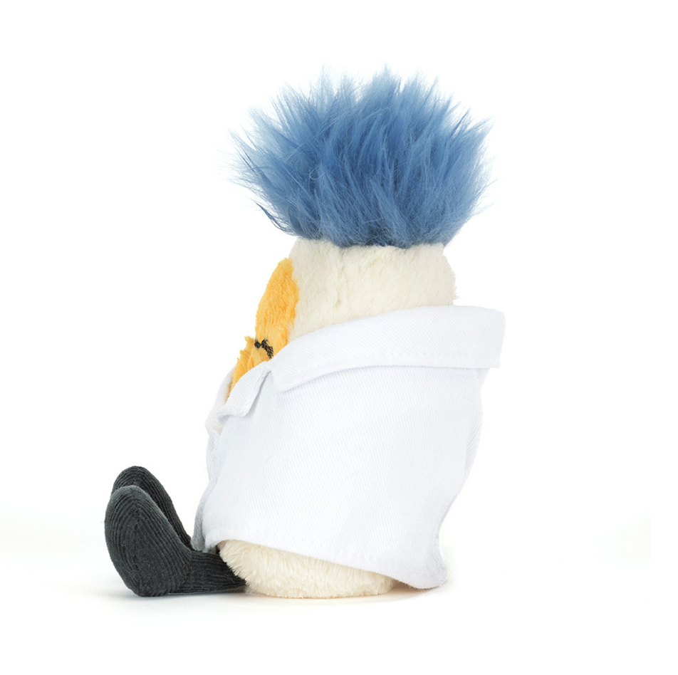Amuseables Boiled Egg Scientist Outfit- Jellycat
