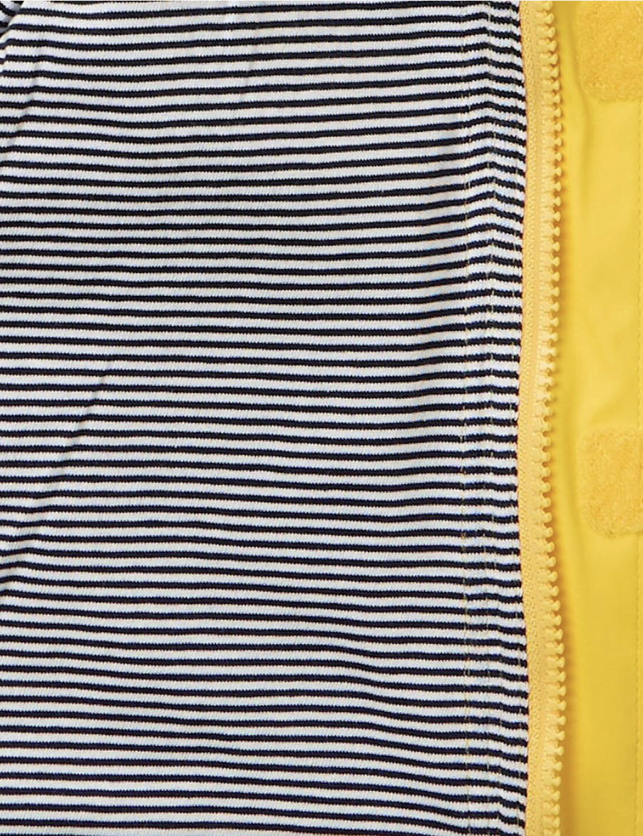 Hooded Rain Jacket in Yellow - Petit Bateau FW26