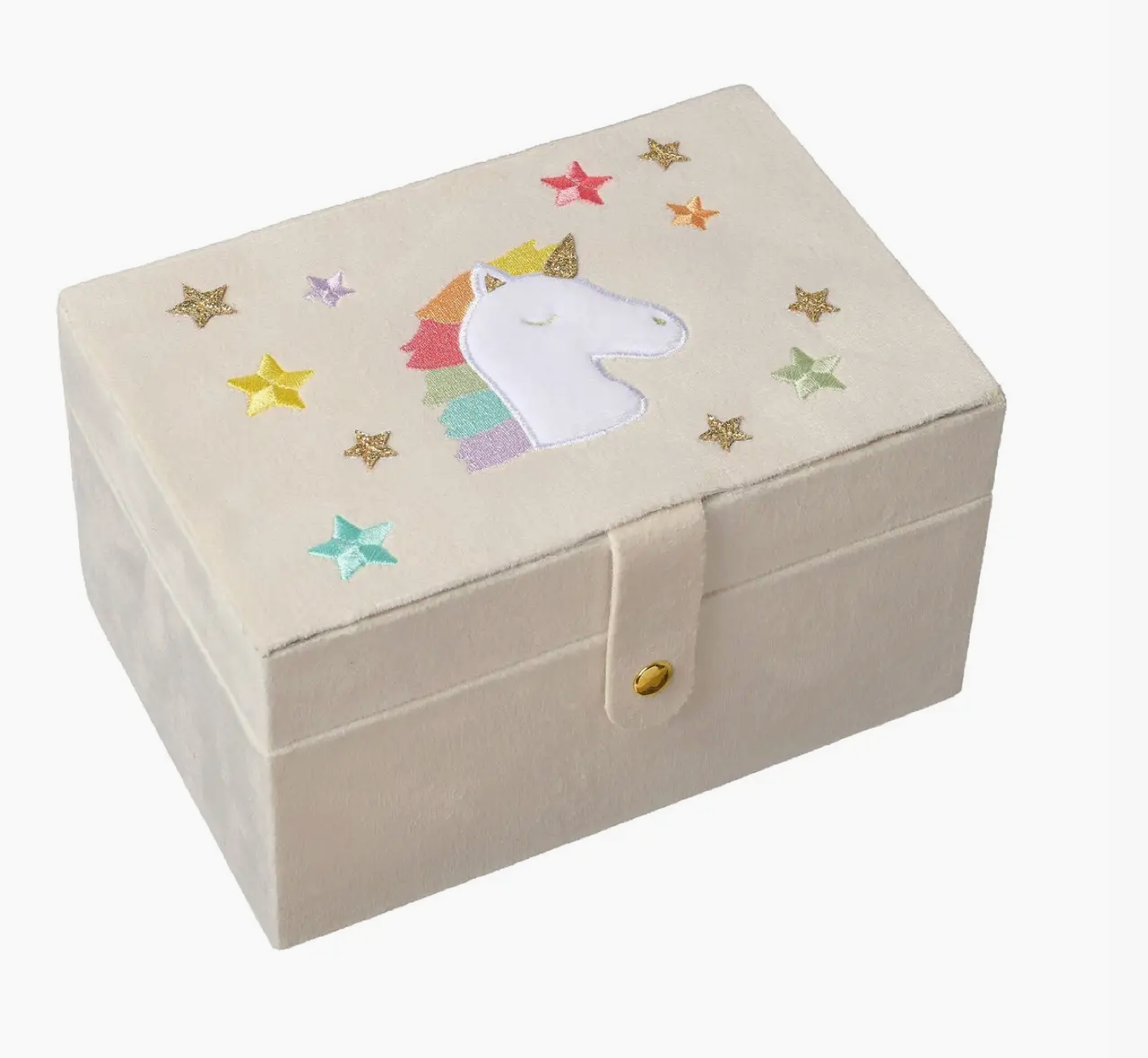 Rainbow Unicorn Large Jewelry Box - Rockahula