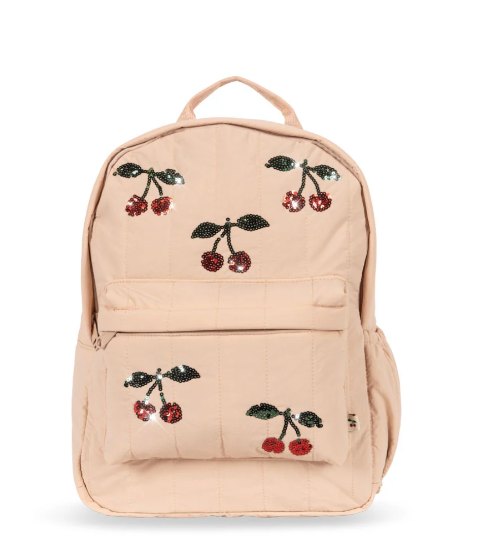 Sequin Cherry Backpack - Konges Slojd