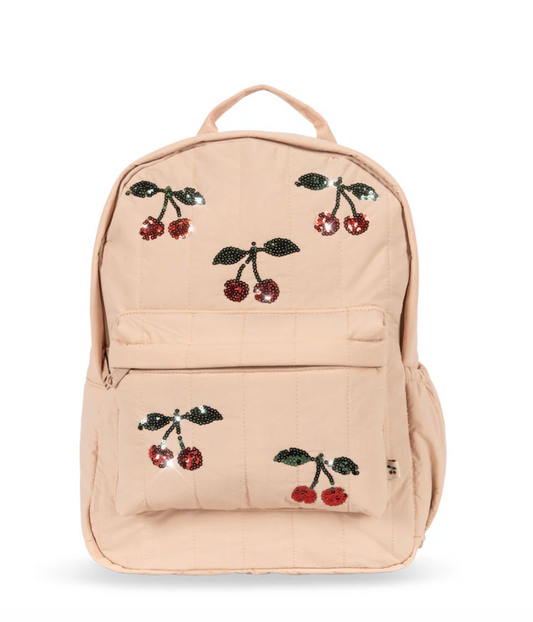 Sequin Cherry Backpack - Konges Slojd