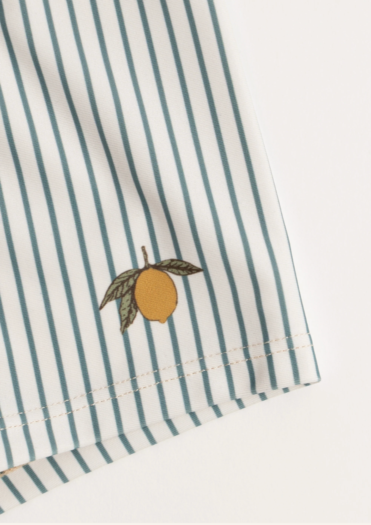 Aster Stripe Swim Trunk - Konges Slojd