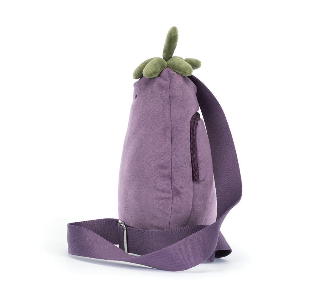 Amuseables Eggplant Bum Bag - Jellycat