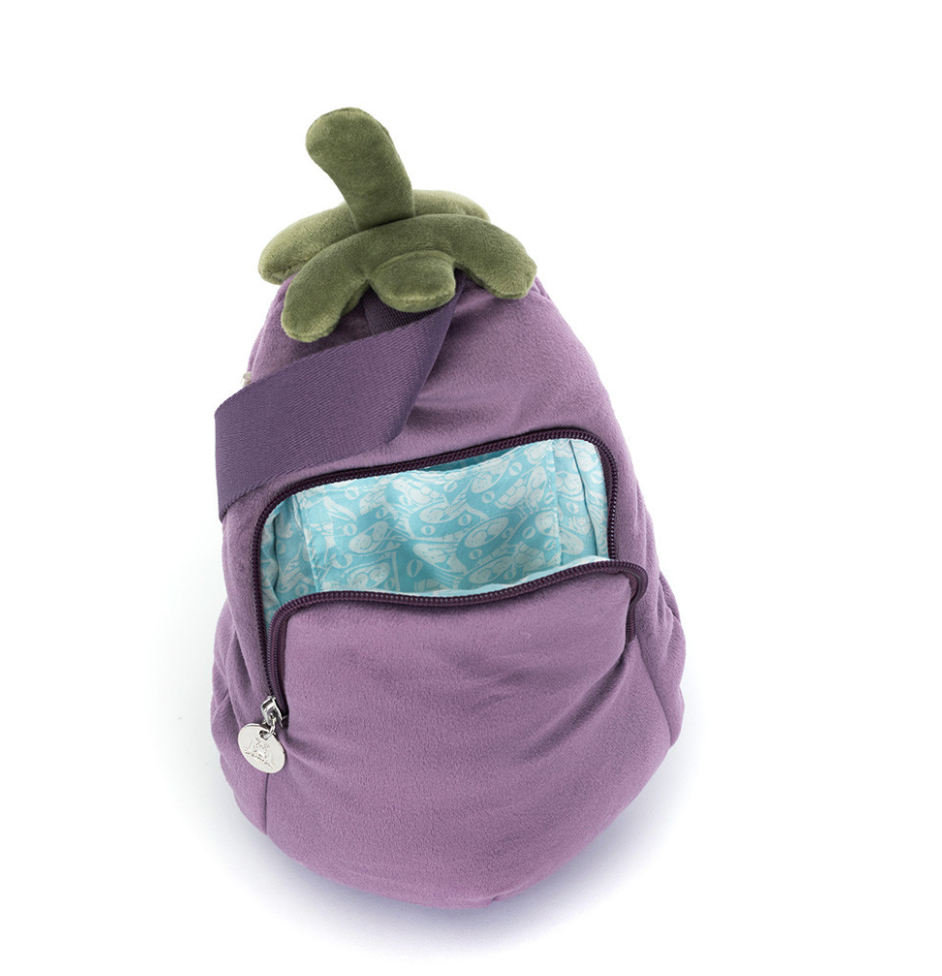 Amuseables Eggplant Bum Bag - Jellycat
