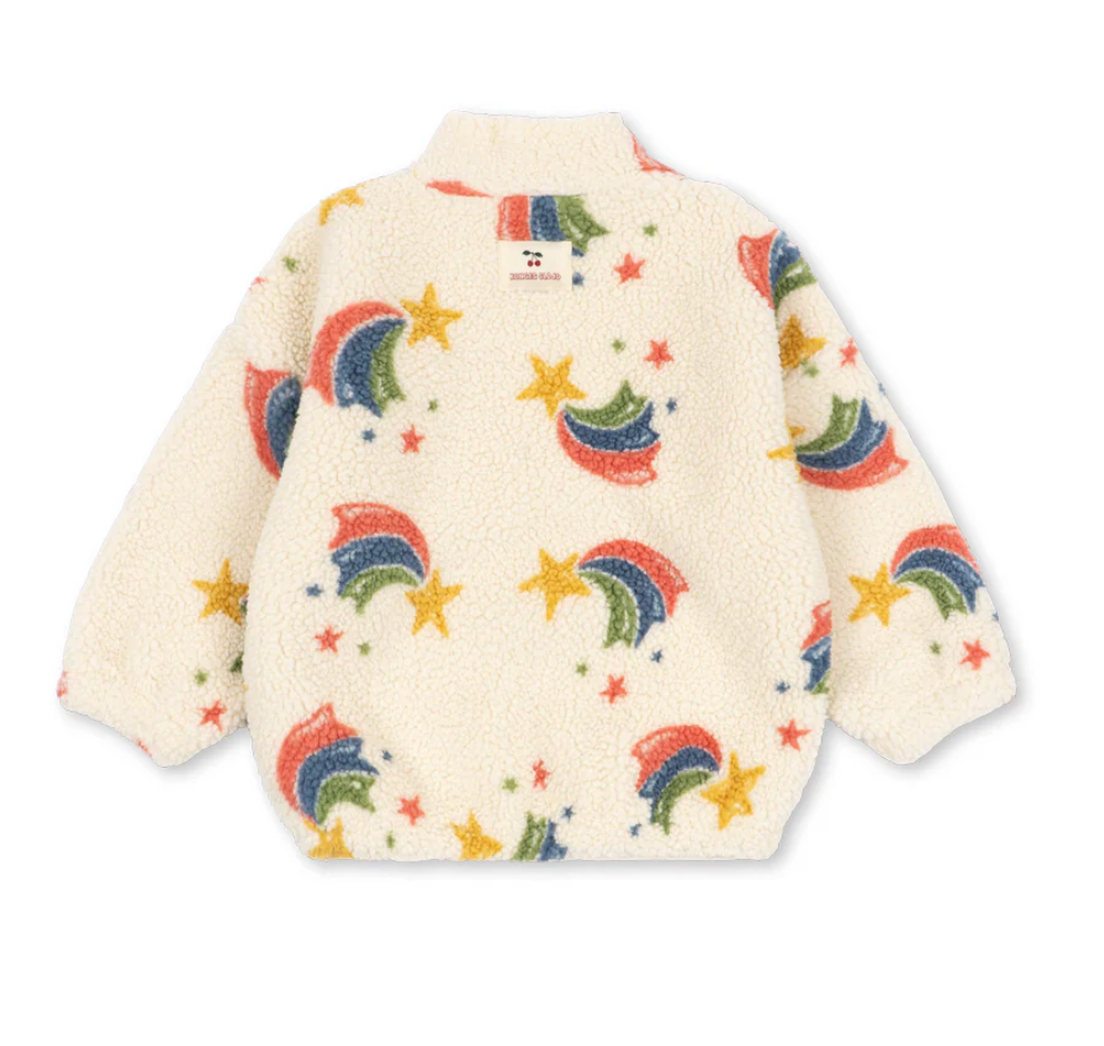 Jody Rainbow Star Fleece Jacket - Konges Slojd