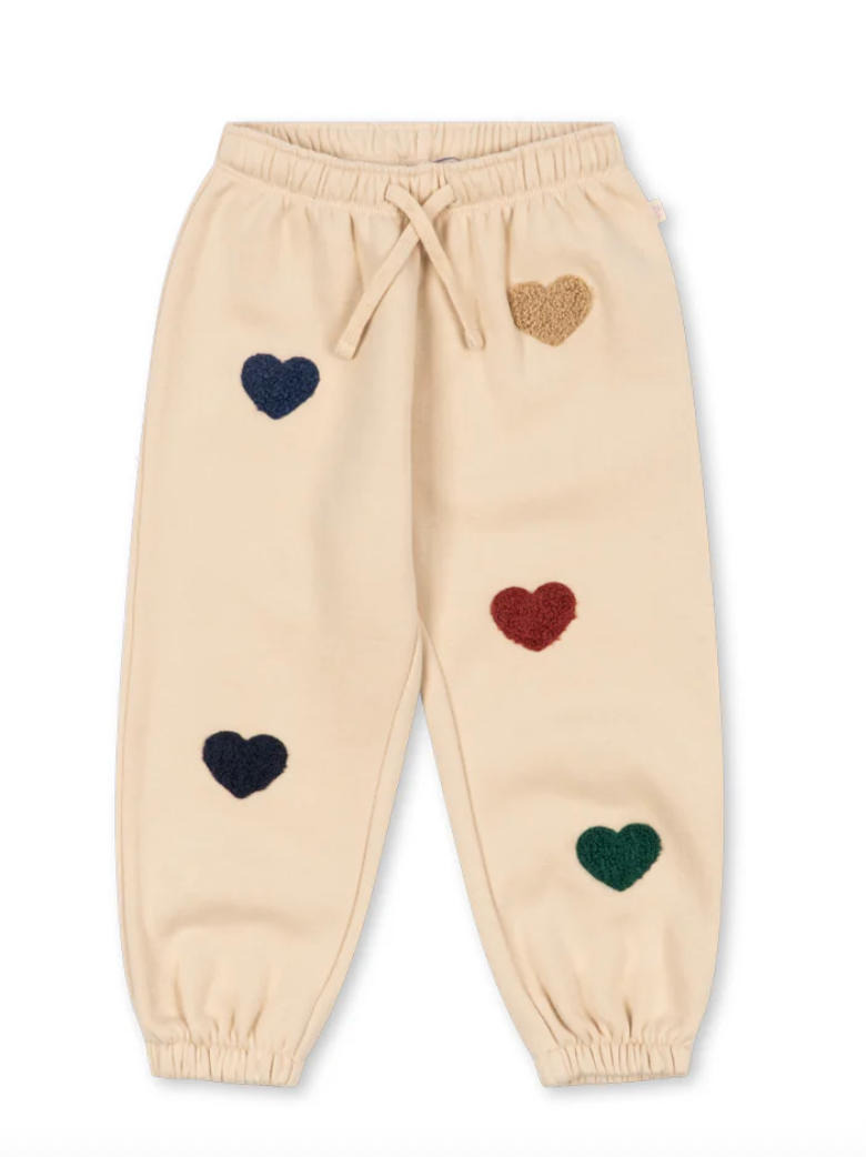 Lou Heart Terry Sweatpant - Konges Slojd FW26