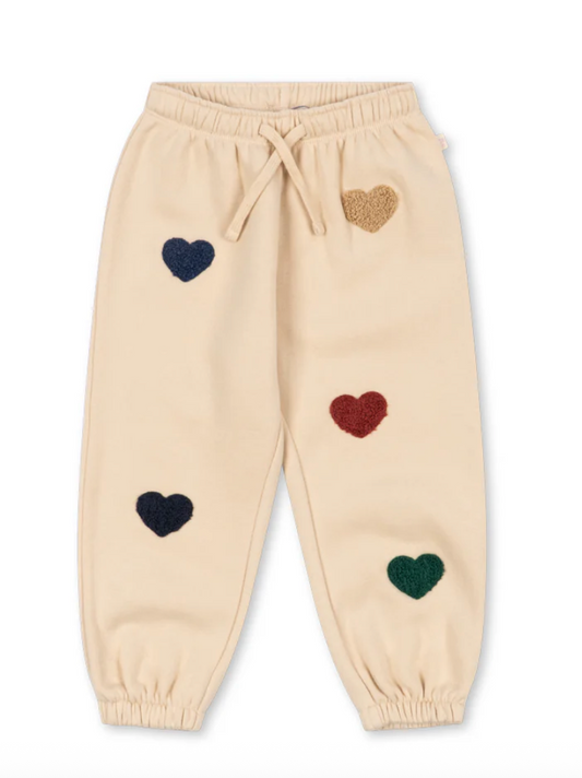 Lou Heart Terry Sweatpant - Konges Slojd FW26