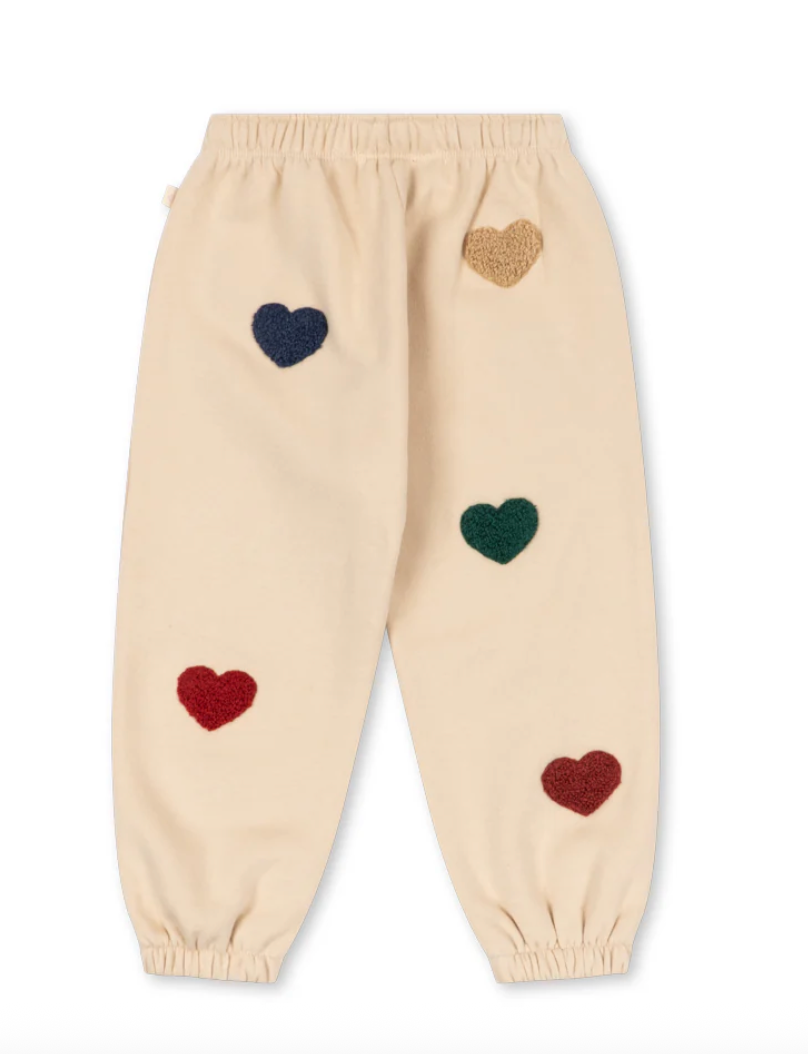 Lou Heart Terry Sweatpant - Konges Slojd FW26