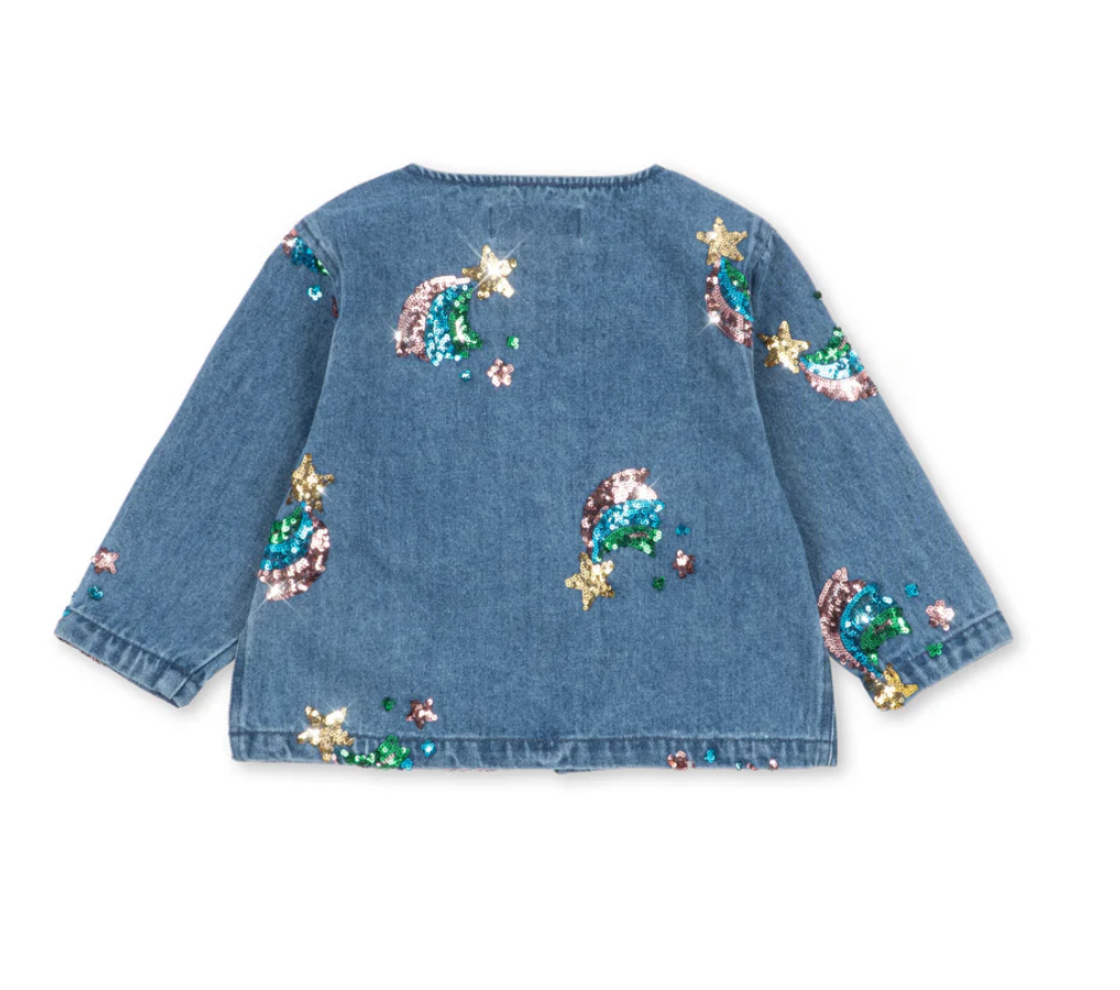 Magot Sequin Denim Jacket - Konges Slojd FW26