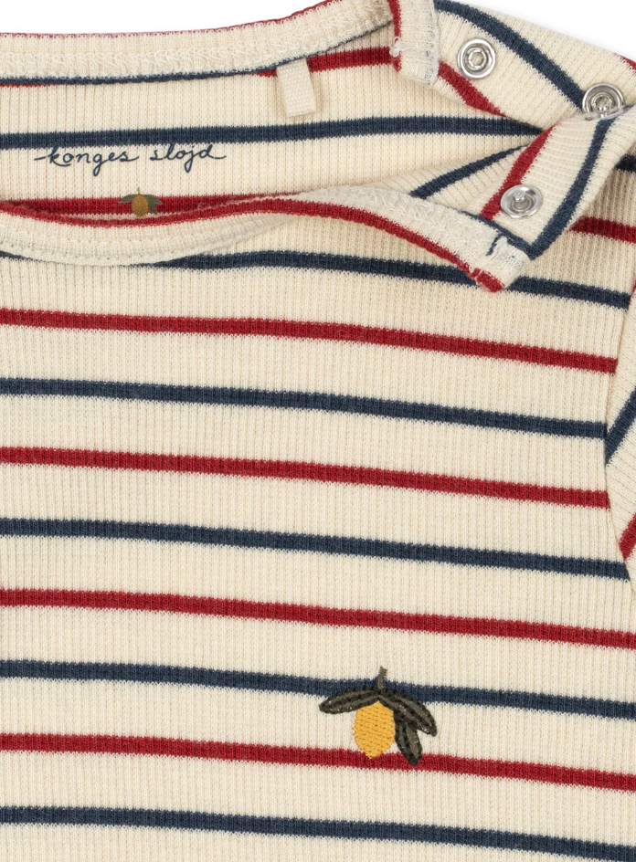 Voco Striped Modal Body -Konges Slojd FW26
