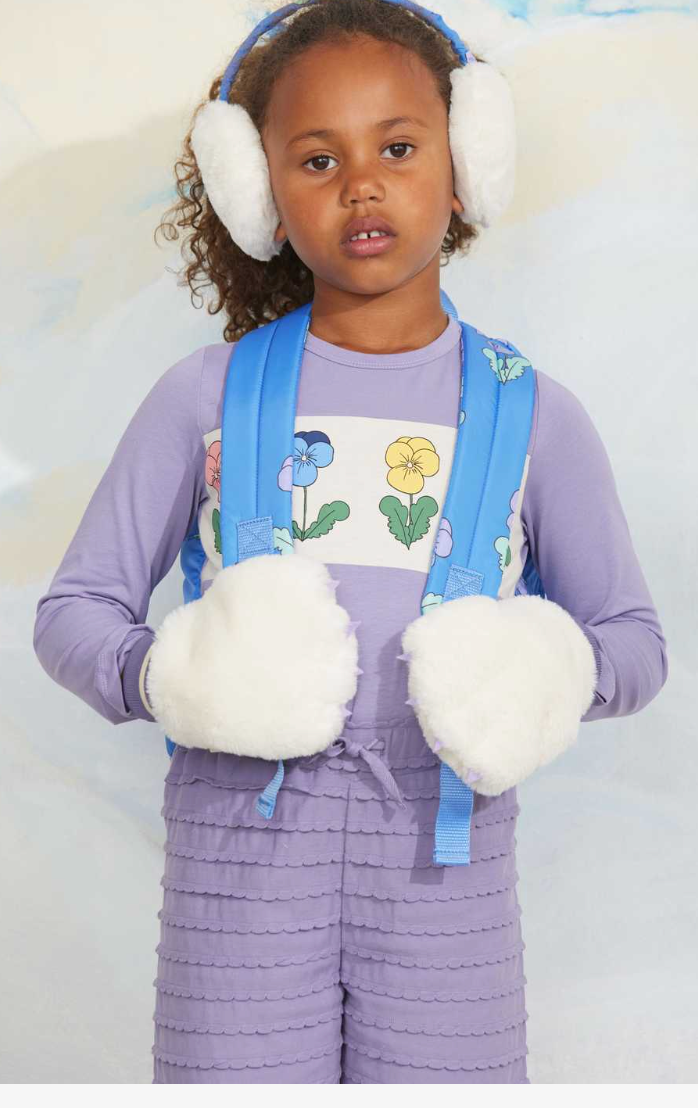 Violas Panel LS Top-Mini Rodini FW26