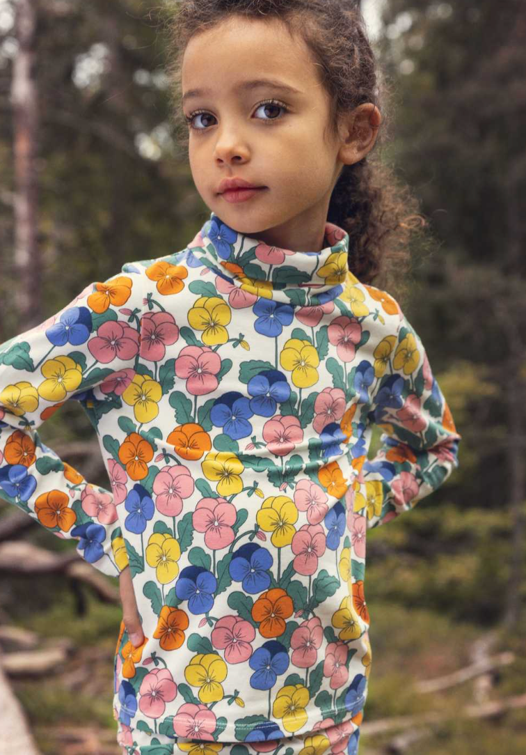 Violas Turtleneck-Mini Rodini FW26