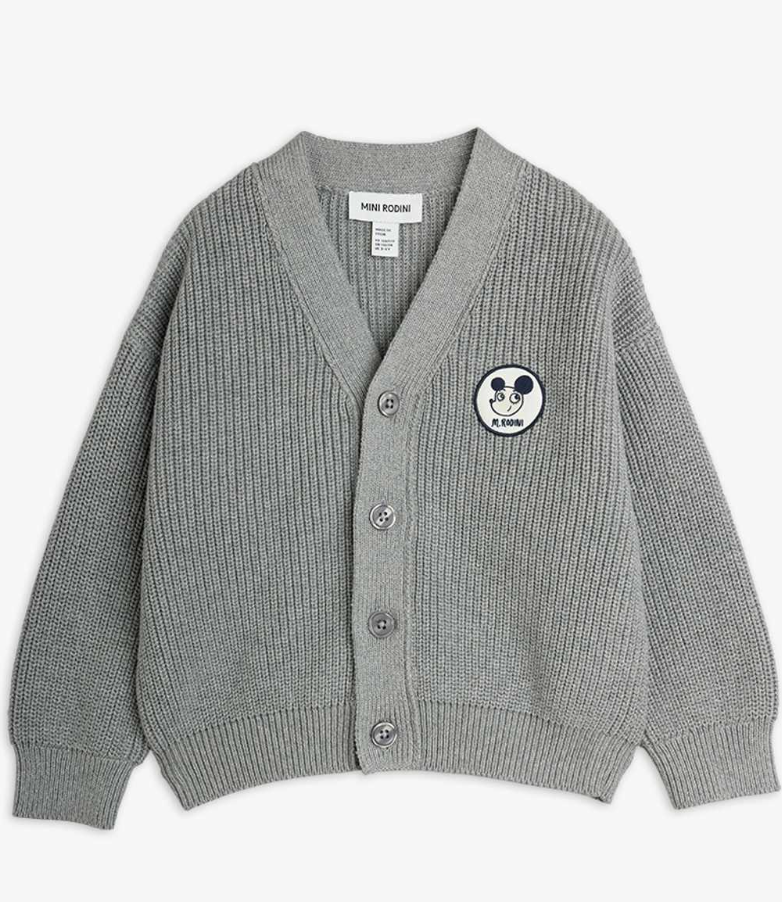 Ritzratz Patch Knit Cardigan-Mini Rodini FW26