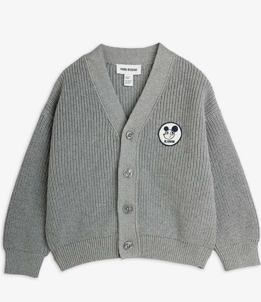 Ritzratz Patch Knit Cardigan-Mini Rodini FW26