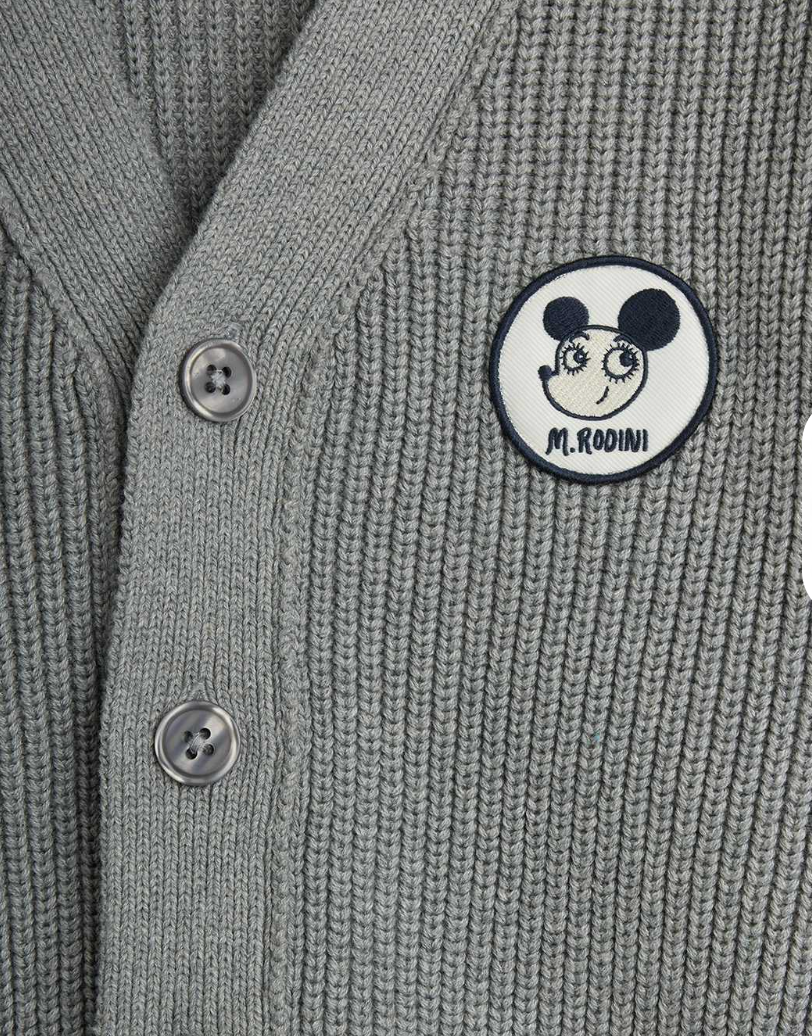 Ritzratz Patch Knit Cardigan-Mini Rodini FW26