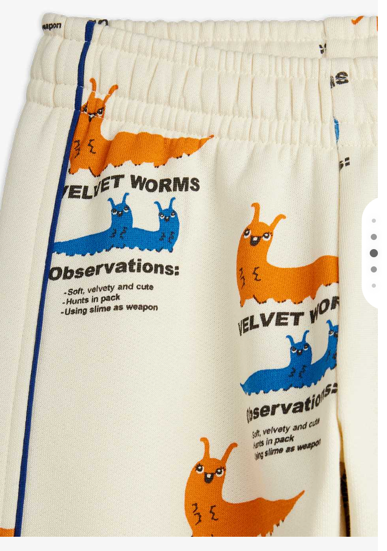 Velvet WormsSweatpant-Mini Rodini FW26