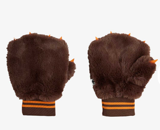 Faux Fur Mittens -Mini Rodini FW26