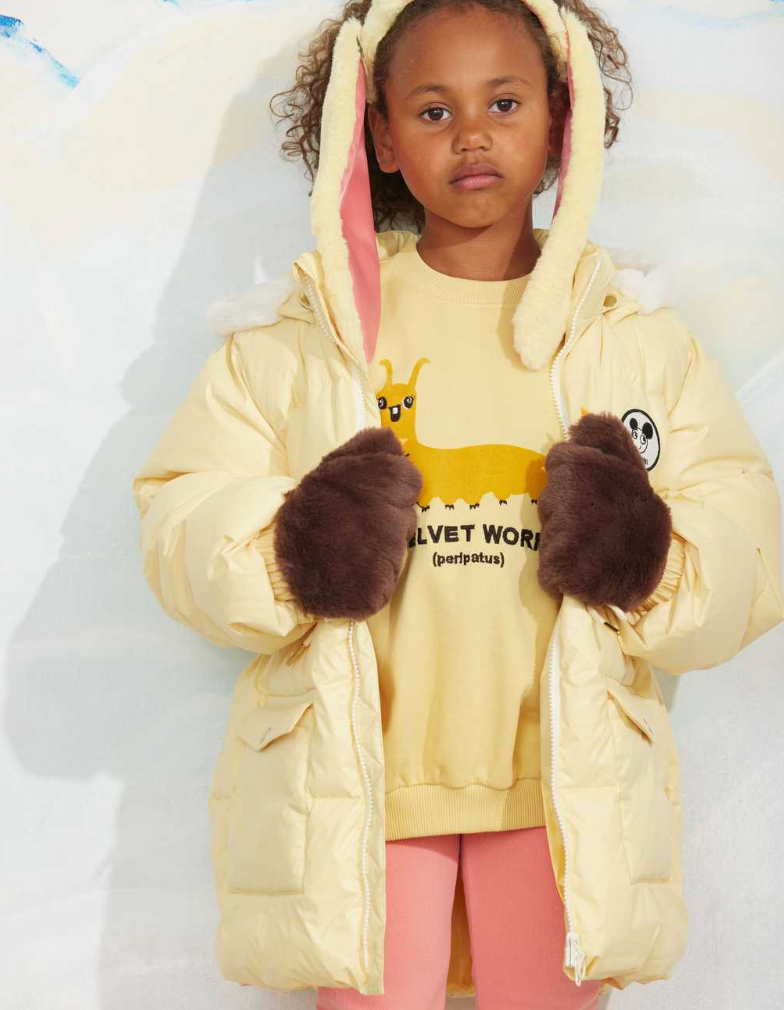 Faux Fur Mittens -Mini Rodini FW26