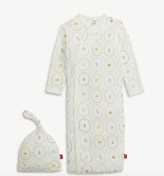 Nursery Magic Modal Gown and Hat Set - Magnetic Me FW26