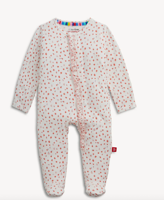 Apple Blossom Modal Magnetic Footie - Magnetic Me FW26