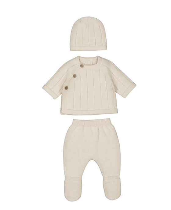 3pc Knit Ribbed Set- Mayoral FW26