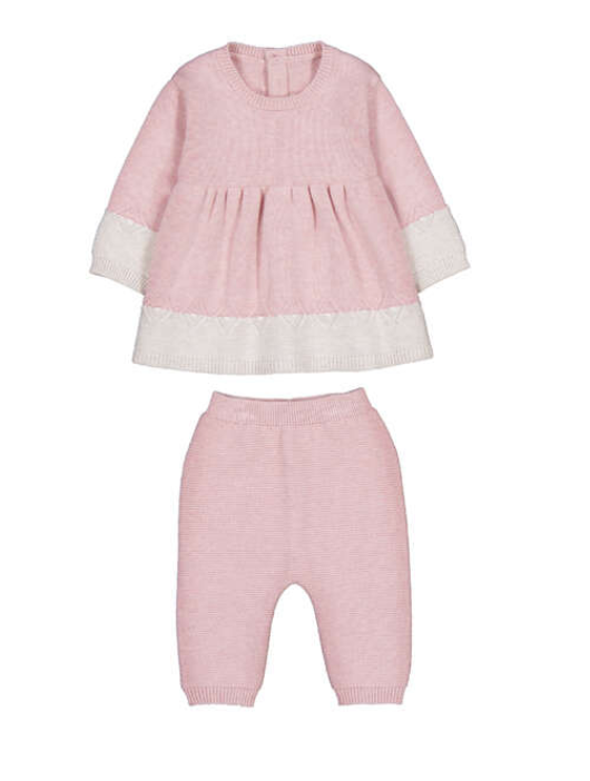 2pc Knit Pleated Set- Mayoral FW26