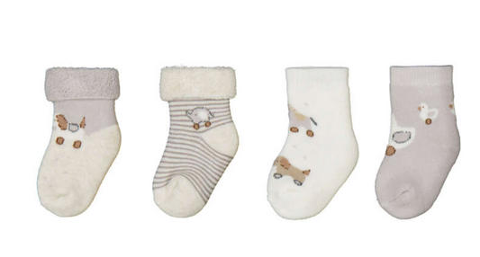 4pk Terry Socks-Mayoral FW26