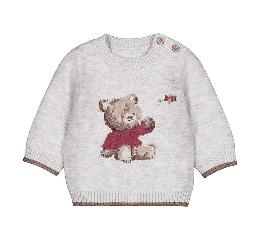 Teddy Crew Neck- Mayoral FW26