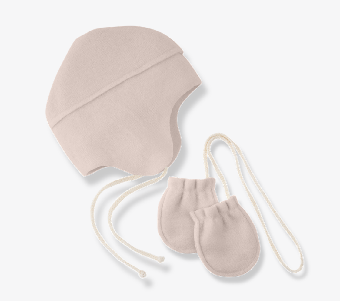 Albi Beanie & Mittens- One More in the Family FW26